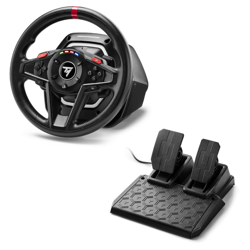 Thrustmaster T128 Racing Wheel and Pedal Set - PS 4/5 & PC - محاكي